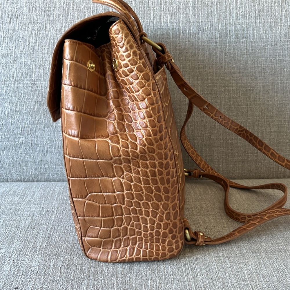 BRAHMIN | GLORIA + SURI WALLET  | TAN SAVANNAH - Picture 4 of 12